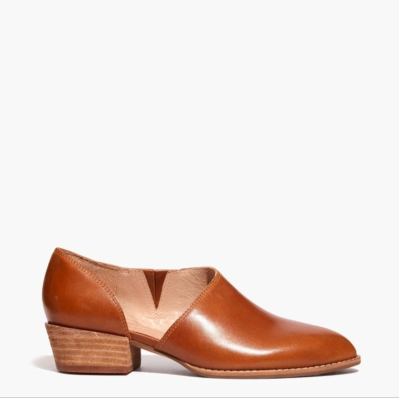 Madewell Lucie Shoe in English Saddle - Picture 4 of 9